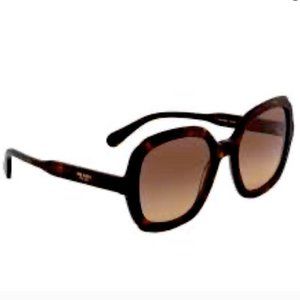 Prada tortoise shell sunglasses